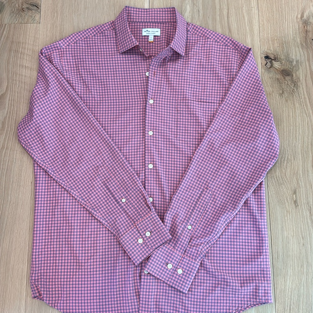 Peter Millar Men’s L button down shirt